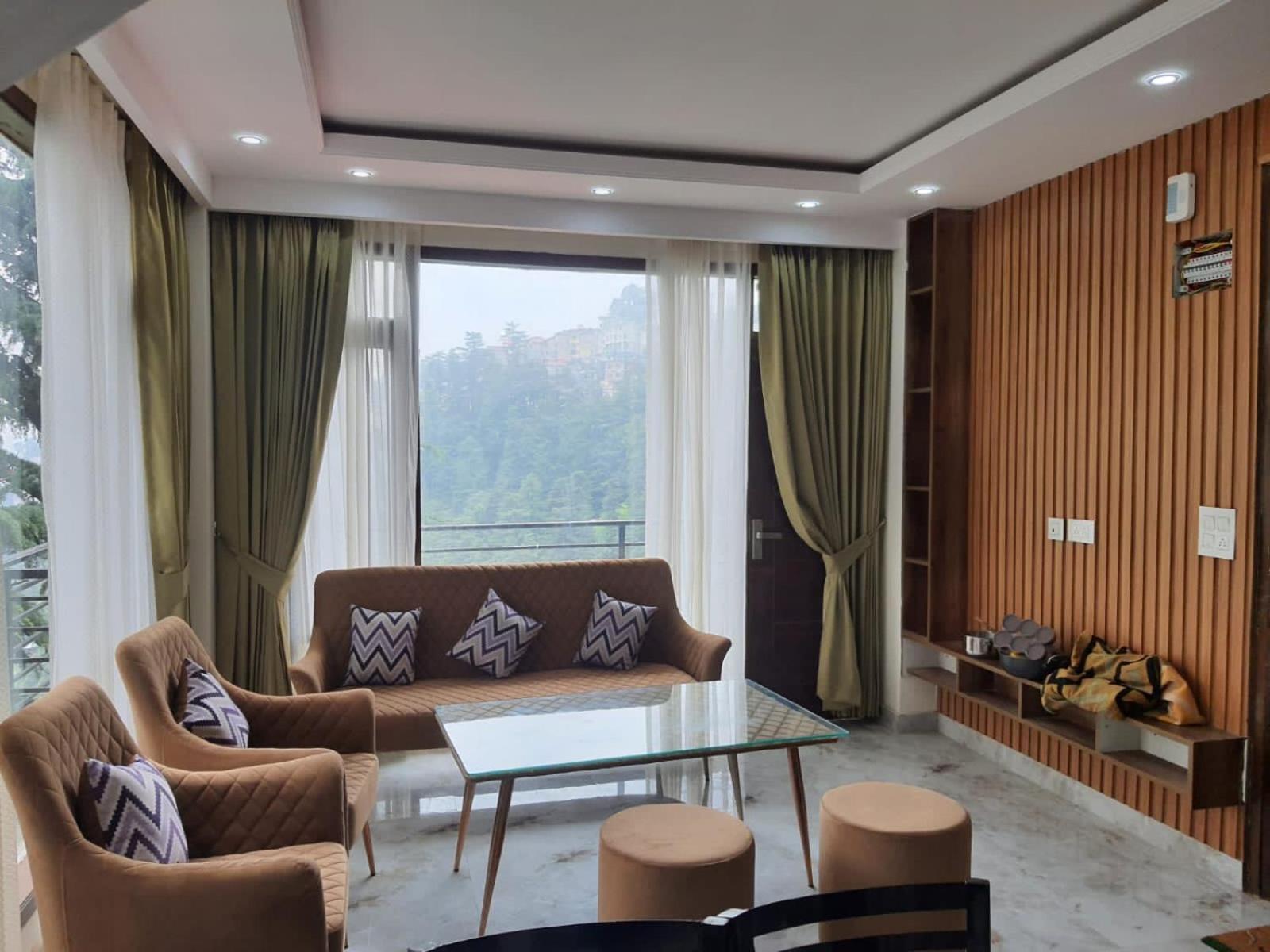 अपार्टमेंट Cozy Cove - Newly Built 3bhk Duplex With Rare Valley View Shimla